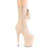 Pleaser - FLAMINGO1050FS Plateau Laarzen, Paaldans schoenen - Paaldans schoenen - Beige Product image